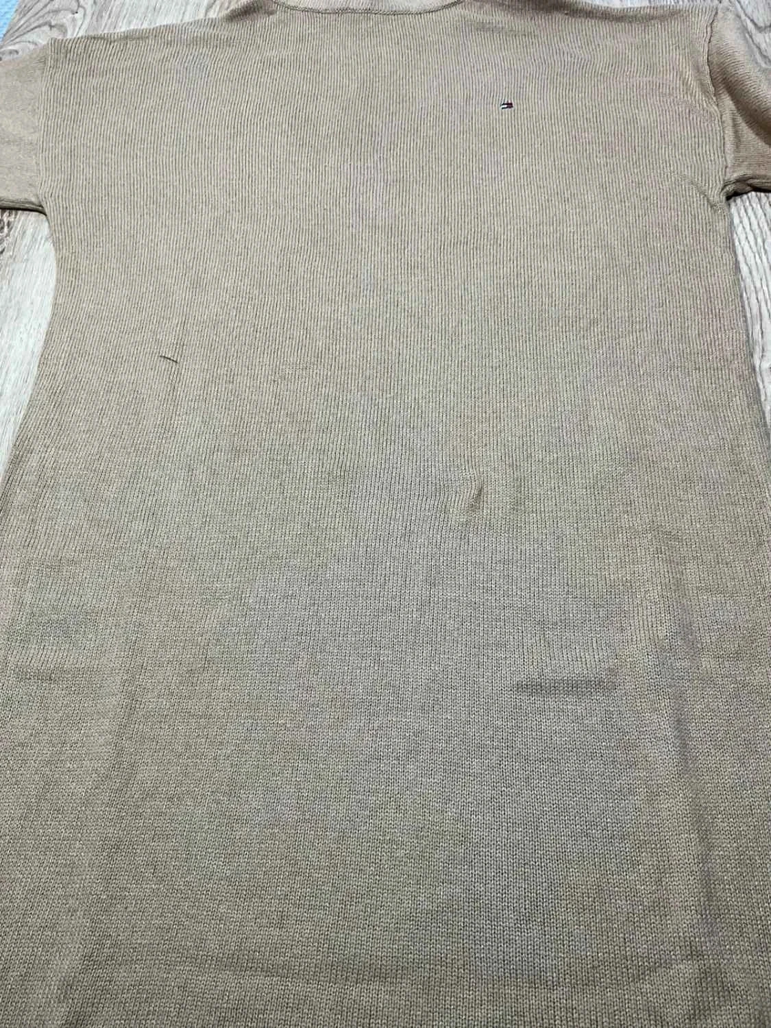 Tommy Hilfiger Women's L High Neck Pull Dress Beige – photo 4